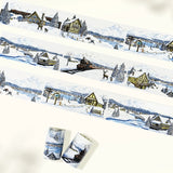 Taśma Washi Pre-Cut | Zimowy świat