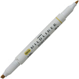 Zakreślacz dwustronny MILDLINER z podwójną końcówką Zebra | Warm