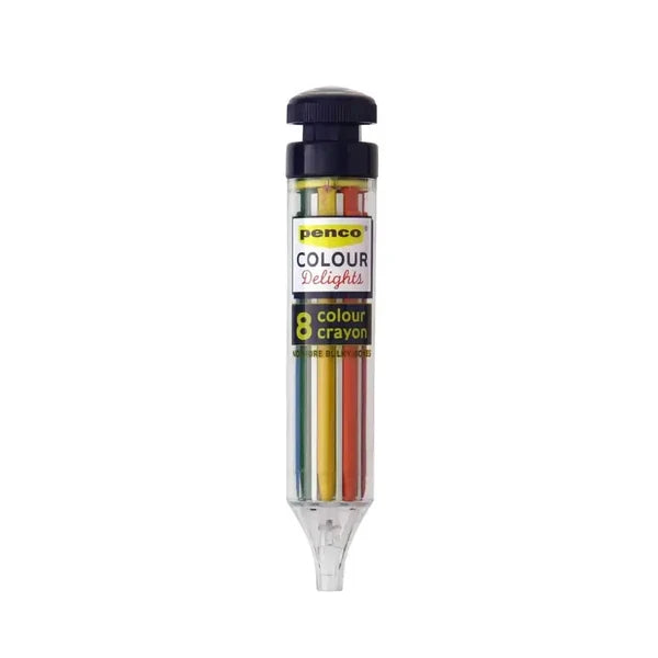 Wielokolorowe kredki 8w1 Penco