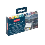Derwent Graphitint Paint Pan Set | 12 Colours