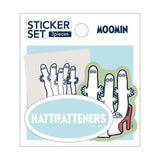 Zestaw naklejek Muminki | Hatifnaty