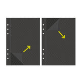 Wkład do segregatora ICONIC 6 Ring Binder A5 | Sticky