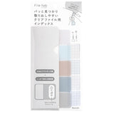 Zakładki indeksujące z etykietą