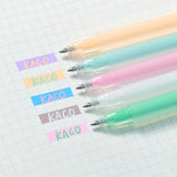 Zestaw akrylowych długopisów żelowych KACO Base