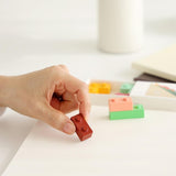 Kredki świecowe w kształcie klocków | Kanapka