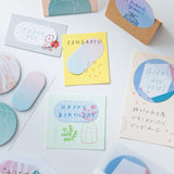 Karteczki samoprzylepne Hitotoki Coffret | Peacock Green