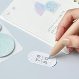 Karteczki samoprzylepne Hitotoki Coffret | Peacock Green