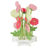 Kartka okolicznościowa 3D Blooming | Jaskry