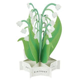 Kartka okolicznościowa 3D Blooming | Konwalie