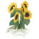 3D Blooming Greeting Card | Sunflowers