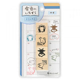 Zestaw pieczątek drewnianych | Psotna koza