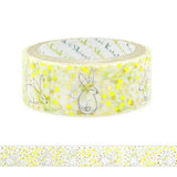 Taśma dekoracyjna | Królik wśród mimozy