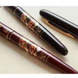 Wancher x Kuretake Kindai Maki-e Fountain Pen | Senmen | Red