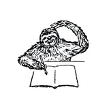 Pieczątka | Piszący leniwiec