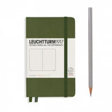 Notatnik Leuchtturm1917 A6 gładki | Wojskowa zieleń