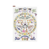 Hobonichi A5 ruler | iyo okumi: Happy Tea Time - Taste Good