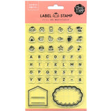 Zestaw stempli | Litery i ikonki