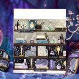 Taśma dekoracyjna Magiczna Biblioteka | Tajemniczy kot