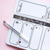 Taśma washi Willwa | Kawiarniane menu