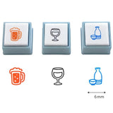 Mini Zestaw pieczątek Pochitto Pick | Napoje