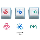 Mini Zestaw pieczątek Pochitto Pick | Organizacja