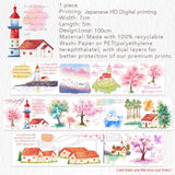 Washi Tape Pre-Cut | Spring Landscapes