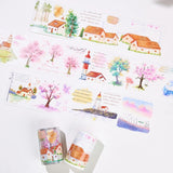 Washi Tape Pre-Cut | Spring Landscapes