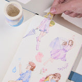 Taśma Washi Pre-Cut | Poranna rosa