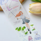 Taśma Washi Pre-Cut | Poranna rosa