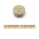 Washi Tape MT Upcycle | Coffee beans