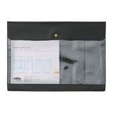 Hightide nähe A4 flap folder | Black
