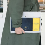 Hightide nähe A4 flap folder | Black