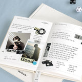 Zestaw naklejek ICONIC Magazine Collage