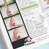 Zestaw naklejek ICONIC Magazine Collage