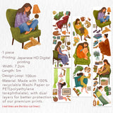 Washi Tape Prédécoupé | Un moment de nostalgie