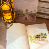 Carnet illustré L'après-midi | Kyoto - Hokanji