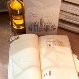 Illustrated Notebook L'apres-midi | New York - Skyscrapers