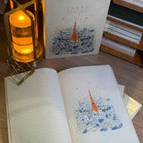 Notatnik ilustrowany L'apres-midi | Tokyo Tower by Night