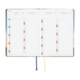 Kalendarz dzienny 2027 Hobonichi Hon A6 | Hiroko Kubota: String Telephone Until the Moon is Full | Edycja angielska