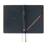 Kalendarz dzienny 2027 Hobonichi Hon A6| Slash Navy | Edycja angielska