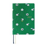 Kalendarz dzienny 2027 Hobonichi Hon A6 | Bow & Tie: Sheep Sheep Sheep | Edycja angielska