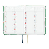 Kalendarz dzienny 2027 Hobonichi Hon A6 | Bow & Tie: Sheep Sheep Sheep | Edycja angielska