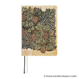 Kalendarz dzienny 2027 Hobonichi Hon A6 | V&A Series: Vine | Edycja angielska