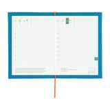 Okładka na kalendarz Hobonichi Techo A6 | Folio: Ocean Blue