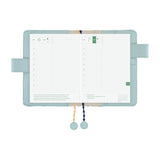 Okładka na kalendarz Hobonichi Techo A6 | mina perhonen: felice (Blue)