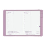 Okładka na kalendarz Hobonichi Techo A6 | Only is Not Lonely: Lilac