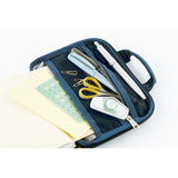 Okładka na kalendarz Hobonichi Techo A6 | POTR: Stride (Peackock Blue)