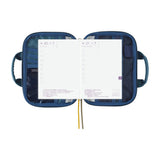 Okładka na kalendarz Hobonichi Techo A6 | POTR: Stride (Peackock Blue)