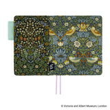 Okładka na kalendarz Hobonichi Techo A6 | V&A Series: Strawberry Thief