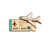 Pin | Bilet lotniczy